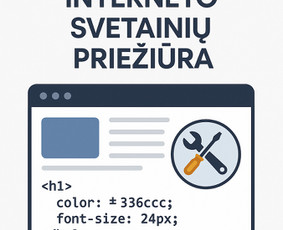 Interneto svetainių priežiūra - Profesionalios Interneto Svetainės ir Verslo Sprendimai - 1