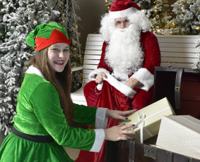 Kalėdų senelis šventėje - Animatoriai / Kalėdų programa / nepamištamos šventės - 1