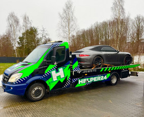 Transportas - Tralas Techninė pagalba kelyje. Tralo pagalba. 24/7 - 2