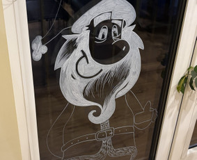 Interjeras, baldai - Piešimas/tapymas ant sienų, murals, piešimas ant stiklo - 1