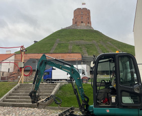 Tranšėjų kasimas - Kasimo ir liginimo darbai - 1