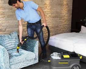 Įvairios technikos nuoma - Karcher Puzzi 10/1 plaunantis siurblys naudojimui - 1