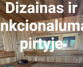 Pirtys, pirčių įrengimas - Pirties įrengimas, Konsultavimas - 2