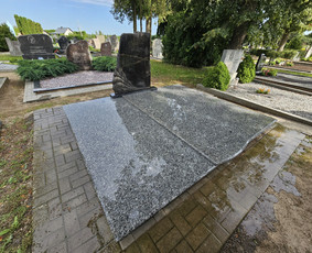 Kapo uždengimas akmens gaminiais - Paminklai, kapų įrengimas, dengimas plokštėmis - 3