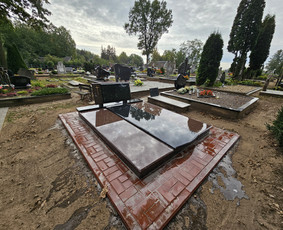 Paminklo, tvorelių atnaujinimas - Paminklai, kapų įrengimas, dengimas plokštėmis - 4