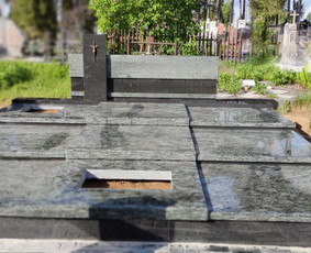 Paminklo, tvorelių atnaujinimas - Paminklai, kapų įrengimas, dengimas plokštėmis - 2