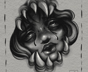 Tatuiruočių eskizų piešimas - Tatuiravimo paslaugos, tatuiruočių taisymas - 3