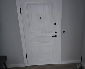 Statybos darbai - Durų statymas ir kiti staliaus darbai - 1