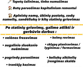 Griovimo darbai - Griovimo ir demontavimo darbai - 3