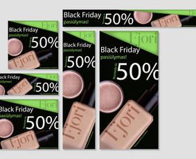 Banerių kūrimas - Logo, iliustarcijos, grafinis ir web dizainas - 1