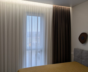 Užuolaidų / romanečių siuvimas, bėgelių montavimas. / MB Tekstela / Darbų pavyzdys ID 4194377