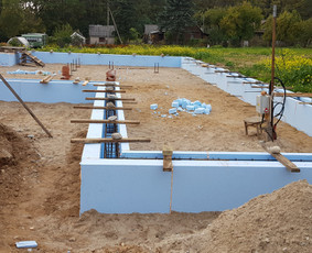 Individualių namų statyba iki raktų - Betonavimas bei kt. bendrastatybiniai darbai - 3