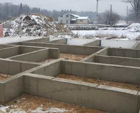 Individualių namų statyba iki raktų - Betonavimas bei kt. bendrastatybiniai darbai - 4