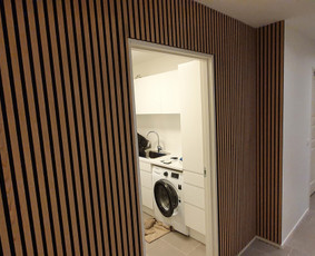 Dailylenčių kalimas - Kokybiškas grindų dangos ir grindjuosčių montavimas, - 2