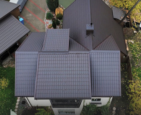 Stogų remontas - Medinių santvarų montavimas. Stogų dengimas - 1