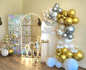 Vestuvių, švenčių dekoravimas - Švenčių dekoravimas ,dekoracijų nuoma,šampano staliukas - 4