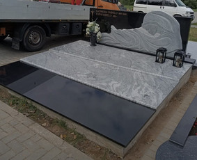 Paminklai, meniški antkapiai, granito plokštės / Kauno Antkapiai / Darbų pavyzdys ID 4196605