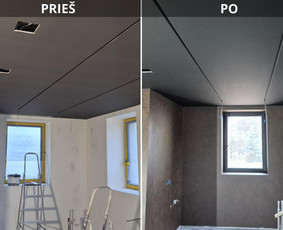 Vidaus apdailos darbai - Glaistymo, dažymo, dekoravimo, bei kiti vidaus apdailos darb - 3