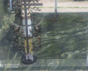 Paminklų gamyba - Kapų dengimas plokštėmis, paminklai, raidžių kalimas - 2