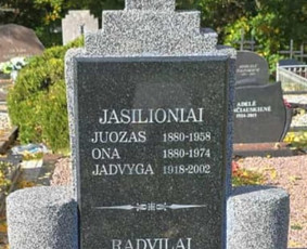 Paminklai kapams, antkapiai - Kapų dengimas plokštėmis, paminklai, raidžių kalimas - 3