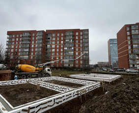 Statybos darbai - Gręžtinių pamatų įrengimas, plokštuminių pamatų įrengimas. - 2