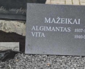 Paminklai kapams, antkapiai - Kapų dengimas plokštėmis, paminklai, raidžių kalimas - 3