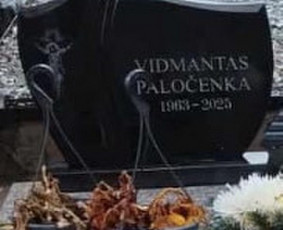 Paminklai kapams, antkapiai - Kapų dengimas plokštėmis, paminklai, raidžių kalimas - 1