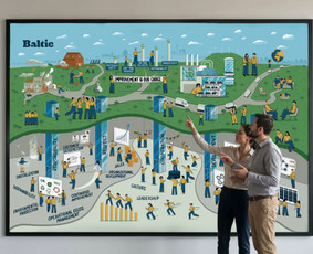 Paslaugos verslui - Iliustruoti Žemėlapiai ir Dizainas Turizmo sektoriui - 1