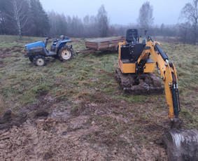 Aplinka, sodas - Apleistu sklypu tvarkymas, žoles pjovimas, griovimo darbai. - 1