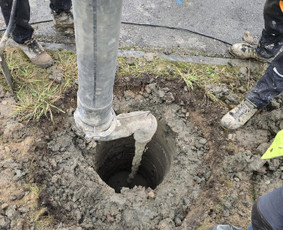 Gręžtiniai (poliniai) pamatai - Visų tipų pamatų įrengimas ir bendrastatybiniai darbai - 1