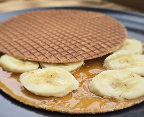 Maistas, konditerija - Desertai - olandiški vafliai. - 1