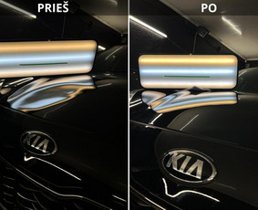 Žibintų poliravimas - Kėbulo lyginimas be dažymo (Paintless dent repair) - 2