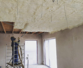 Statybos, apdaila - Stogo perdangos šiltinimas V kartos poliuretano putomis - 3