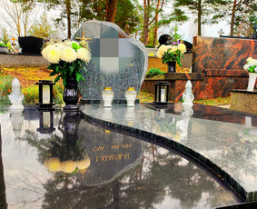 Paminklų gamyba - Kapų dengimas plokštėmis, paminklai, raidžių kalimas - 2