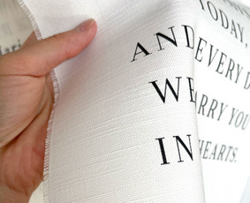 Spauda ant tekstilės, drobės - Spauda ant Natūralių Audinių - 4