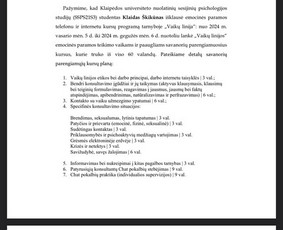 Psichologo konsultacija - Mokyklos psichologas (konsultuoju vaikus nuo 8 metų). - 3