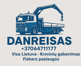 Krovinių pervežimas - Fiskaro paslaugos Negabaritiniai kroviniai Manipuliatotiaus - 1