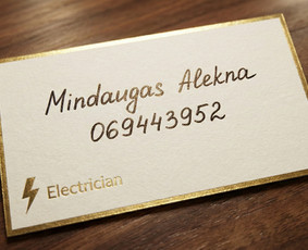 Elektrikai, elektros darbai - Elektros darbai - 1