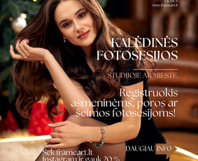 Kalėdinė fotosesija - -Asmeninės fotosesijos, Vestuvės, Krikštynos - 1