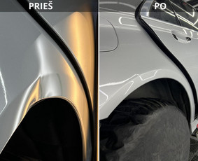 Žibintų poliravimas - Kėbulo lyginimas be dažymo (Paintless dent repair) - 3