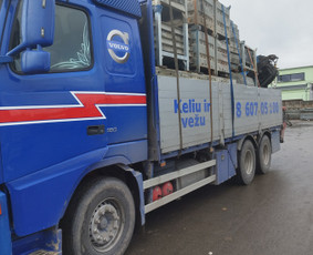 Krovinių pervežimas - Fiskaro nuoma. Krano paslaugos. Krovinių gabenimas - 3