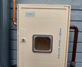 Dujų skaitiklio perkėlimas - Dujotiekių įvedimas, katilų montavimas, katilinių įrengimas - 2