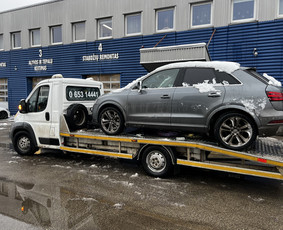 Techninė pagalba kelyje - Automobilių pervežimas traliuko paslaugos Kaune ir Lietuvoje - 2
