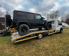 Techninė pagalba kelyje - Automobilių pervežimas traliuko paslaugos Kaune ir Lietuvoje - 1