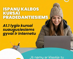 Ispanų kalbos kursai, pamokos - Ispanų kalbos kursai suaugusiems, vaikams ir paaugliams - 2