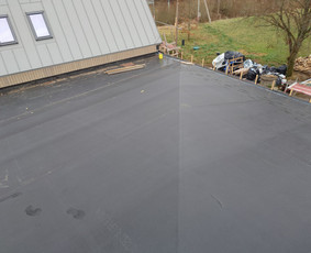 Statybos darbai - Ploksciu stogu dengimas - 2