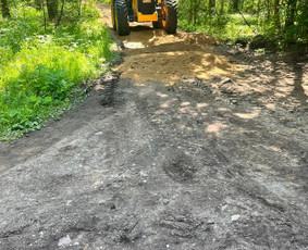 Kelių tiesimas - Kelių remontas,asfaltavimo darbai,laikino kelio įrengimas - 1