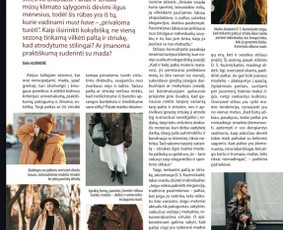 Grožio paslaugos - Stilistės paslauga/apie mane skaitykite “STIlius žurnale ir - 2