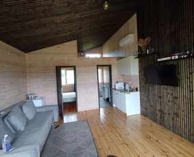 Sodo, mediniai nameliai - Sandėliukų gamyba - 2