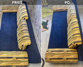 Buitinės paslaugos - Cheminis baldų valymas žemesne kaina - 1